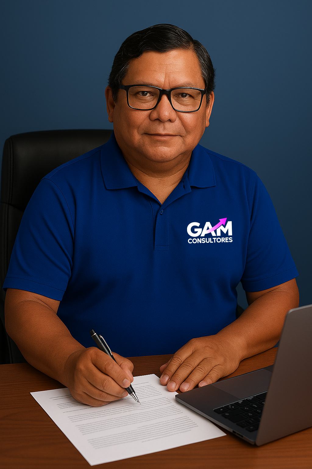Retrato de Alexander Calderón, Contador Público Autorizado en GAM Consultores